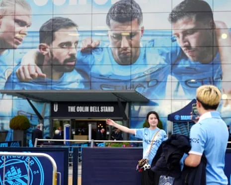 The Citizens Take On SSC Napoli in Champions League Encounter
