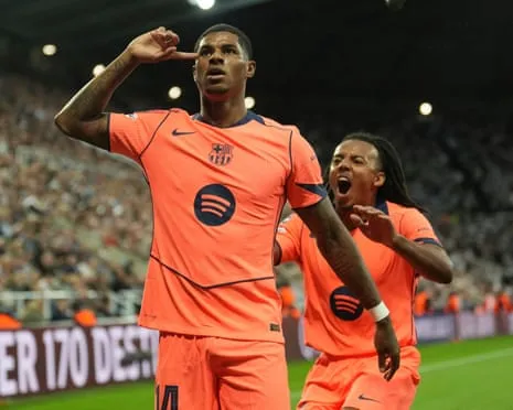 Striker ruins Newcastle's major occasion and claims: ‘I am improving at Barcelona’