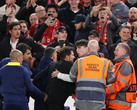 Simeone, Anfield and Some Shouting in the Stadium