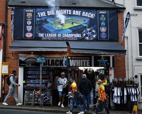 Newcastle Host FC Barcelona in Champions League Clash